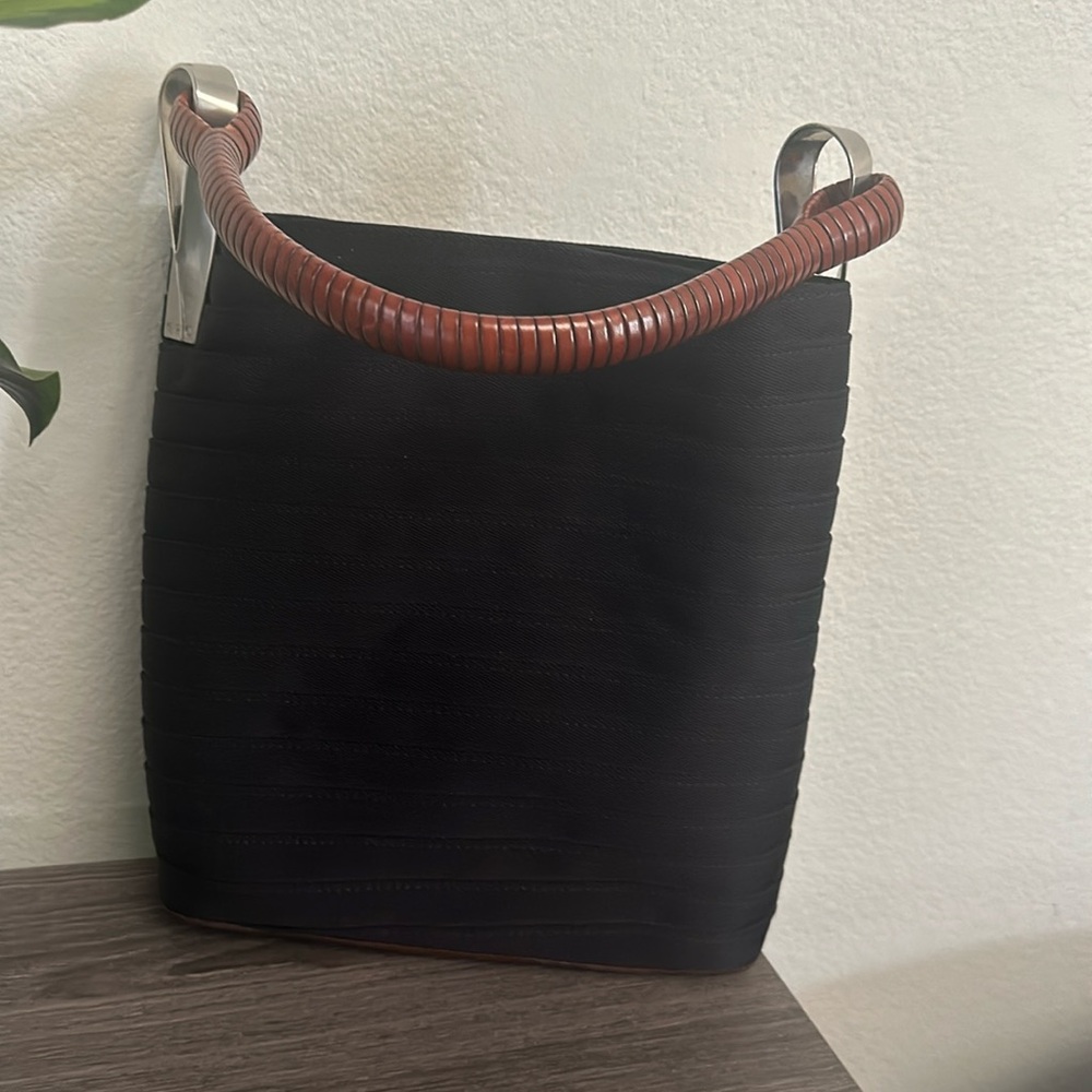 Kenzo bucket bag. Leather handles